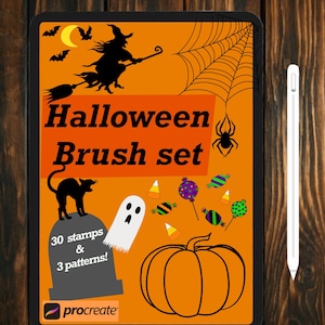 Halloween Brush set for Procreate