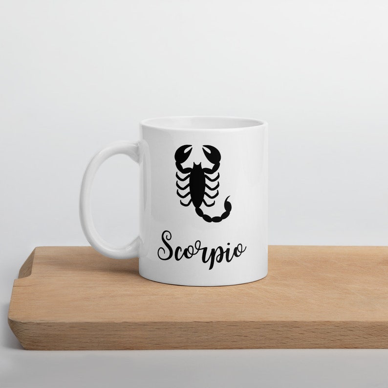 Scorpio Coffee Mug Scorpions Mug Horoscope Coffee Mug | Etsy