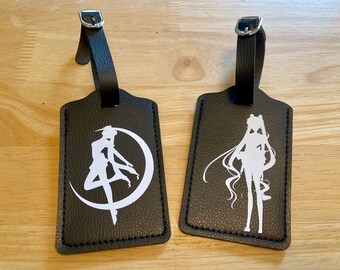 Anime Luggage Tag - Etsy