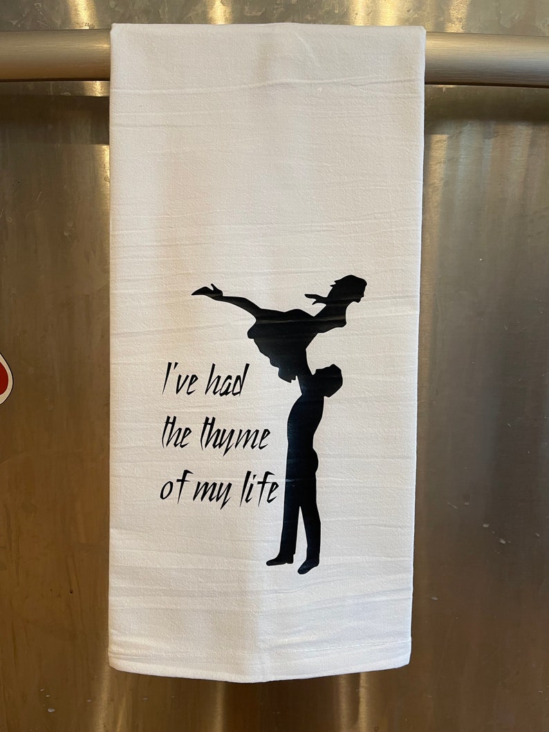Dirty Dancing Pun Towel Funny Movie Pun Towel Puns Dirty Etsy