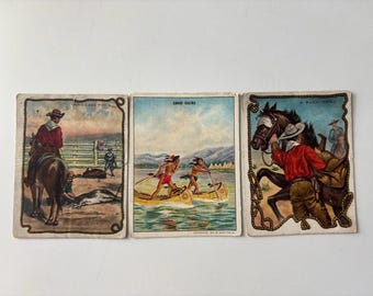 hassan tobacco cards Hassan Cowboy Series Tobacco Trading Cards