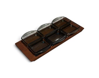 Danish Modern Condiment Server