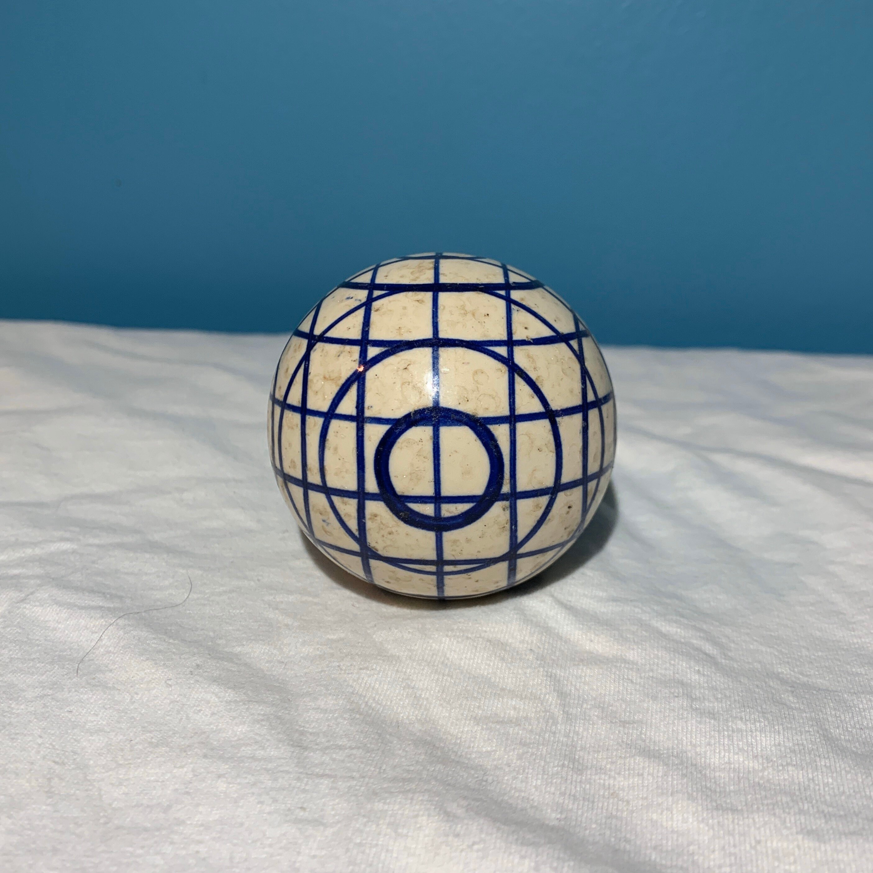 Antique Scottish Carpet Bowl Small Etsy