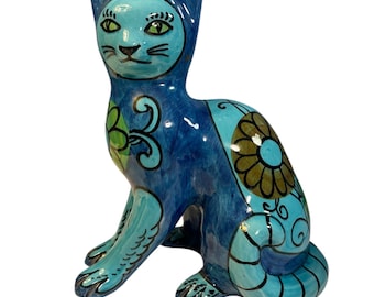 Bellini Italian Pottery Cat Figure