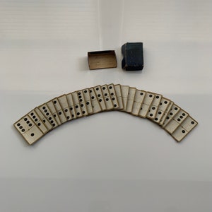 Antique Dominoes Playing Cards