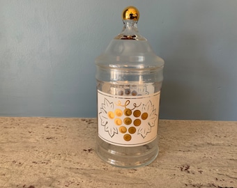 Glass Apothecary Jar