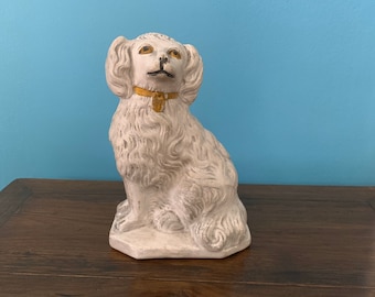 Antique Chalk Spaniel