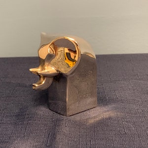 Dansk  Silver Plate - MCM Elephant Figure