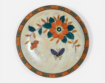 Antique Japanese Lusterware Small  Dish