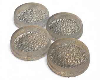 Littala Glass Dessert Plates (set of 4)