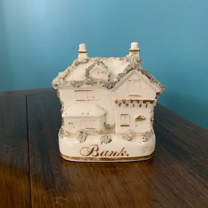 19th C. Staffordshire “Money Box” Bank
