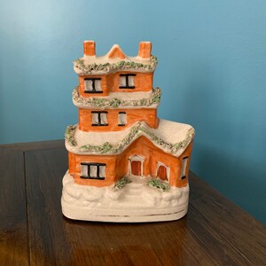 19th C. Staffordshire “Money Box” Bank