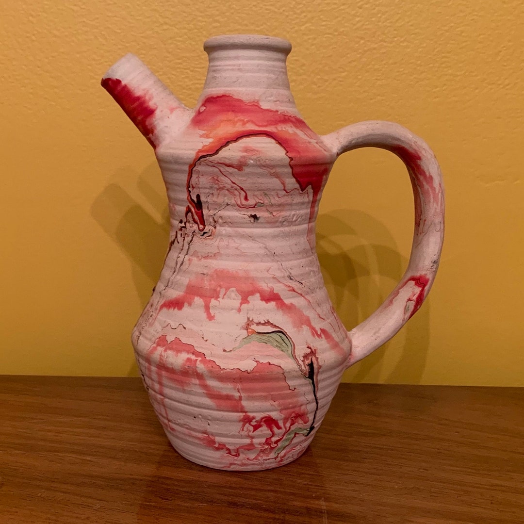 Nemadji Native Pottery Pitcher Etsy