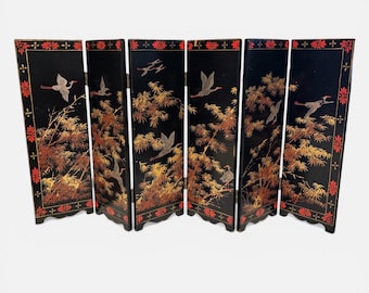 Vintage Miniature Chinese Table Screen