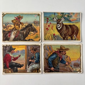 hassan tobacco cards Cowboy Series Trading 1910 T118 Hassan Cigarettes World's