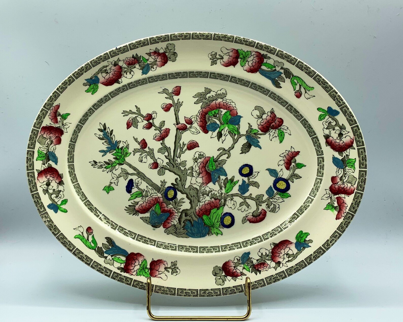 19th Century Johnson Brothers Oval Platter Etsy