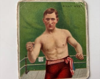 Billy West Cigarette Trading Card