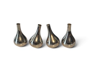 Dansk Silverplate Mini Taper Candle Holders