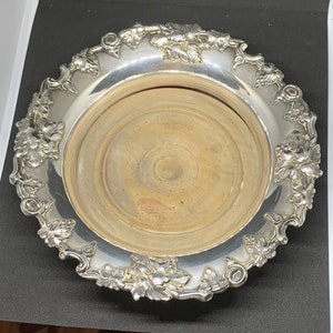 Silver Plated Wine Bottle Coaster