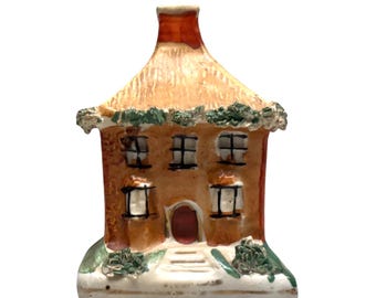 19th C. Staffordshire “Money Box” Bank