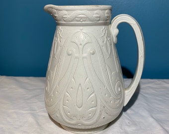 Antique Copeland Salt Glazed Pitcher