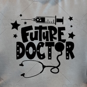 Futuro Dottore Svg Png, Studente di Medicina Svg, Facoltà di Medicina Svg, Design del Futuro Dottore, File Svg per Cricut