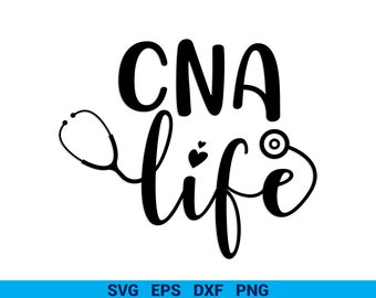 Cna Life Svg Etsy