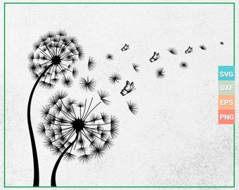 Download Dandelion Svg Etsy