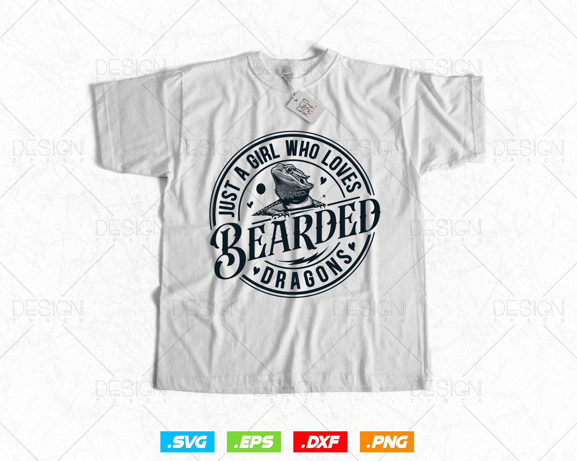 Just a Girl Who Loves Bearded Dragons Funny Svg Png, Beard Svg, Bearded ...