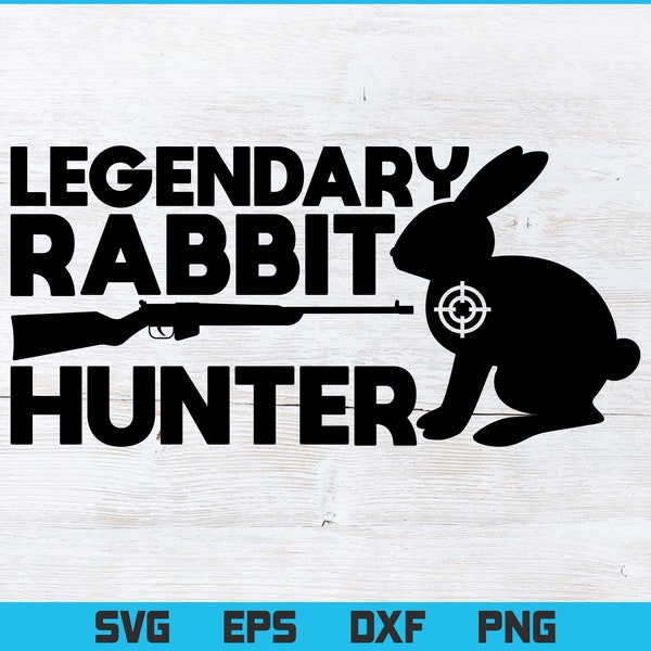 Rabbit Hunting Svg - Etsy