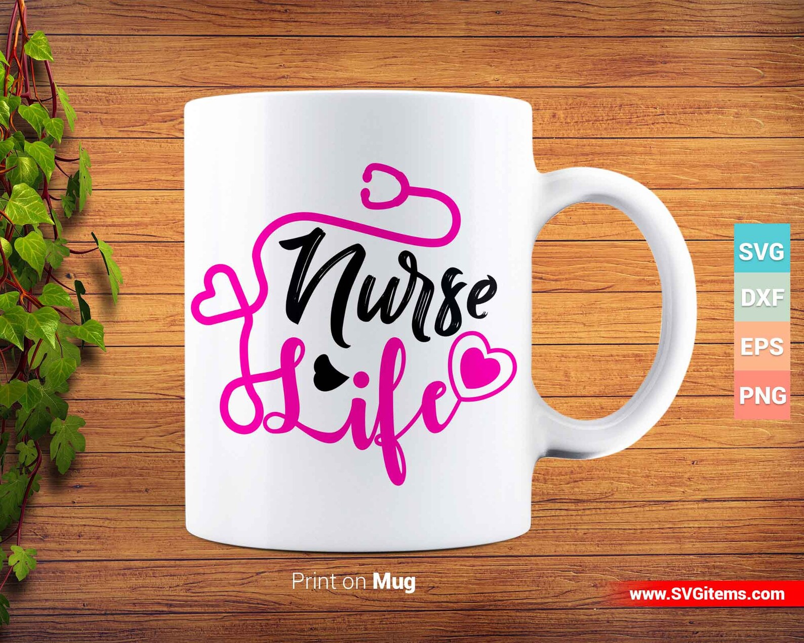 Download Nurse Life Bundle SVG Files for Cricut Silhouette Nurse ...