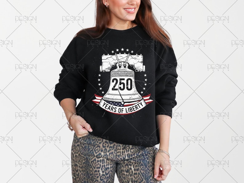 250 años de la Campana de la Libertad (PNG), 4 de julio patriótico, regalos del 250.º aniversario del Día de la Independencia para amantes de la historia imagen 5