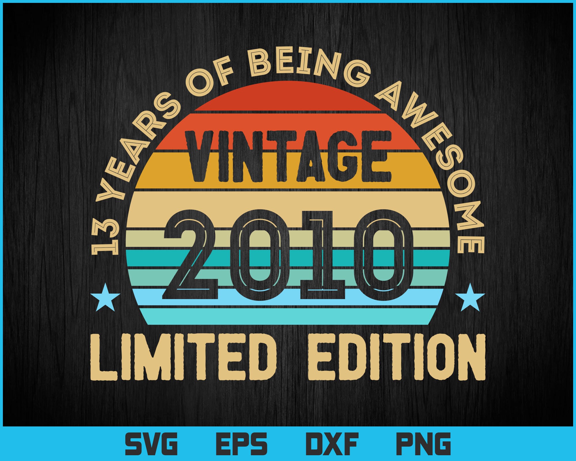 Years Old Gifts Vintage Birthday Vector T-shirt Design Svg Files –  Vectortshirtdesigns