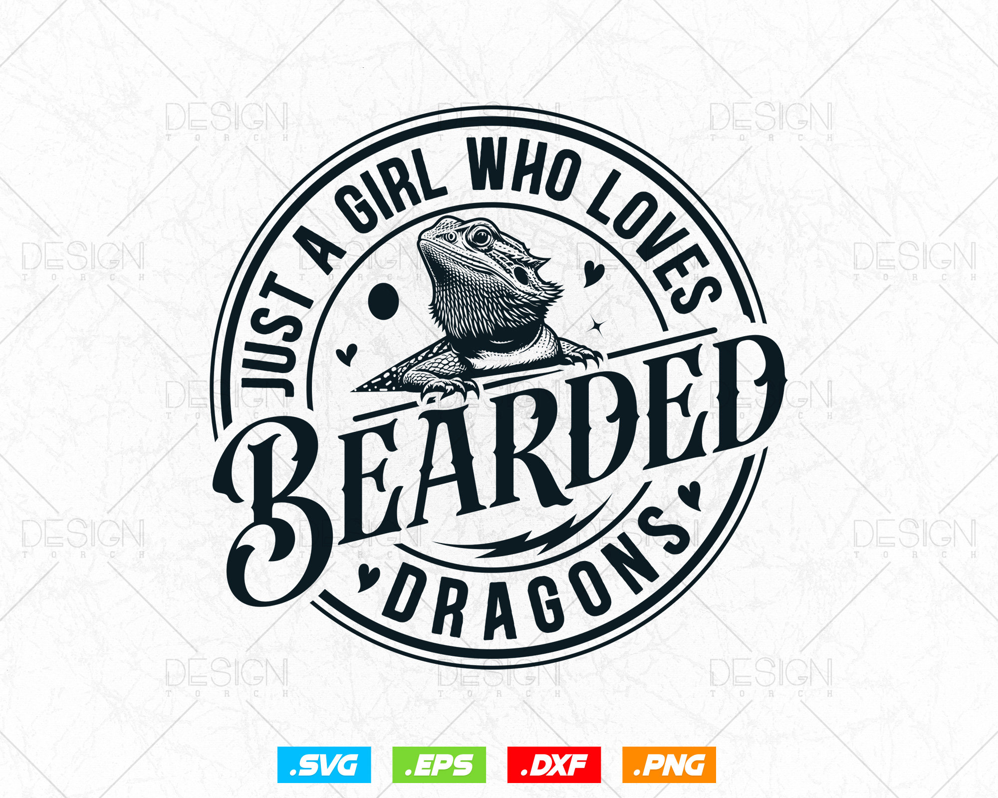 Just a Girl Who Loves Bearded Dragons Funny Svg Png, Beard Svg, Bearded ...