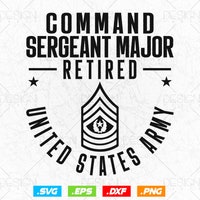 US Army Enlisted Rank - Veteran Svg - Army Logo Png - SFC - Works With ...