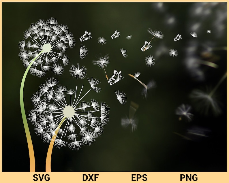 Free Free 215 Butterfly Dandelion Svg SVG PNG EPS DXF File