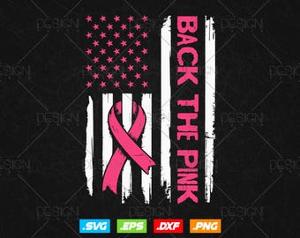 Bandera rosa de concienciación sobre el cáncer de mama (Svg/Phg), camiseta de concienciación sobre el cáncer de mama, lucha contra el cáncer de mama, lazo contra el cáncer (Phg), superviviente de cáncer