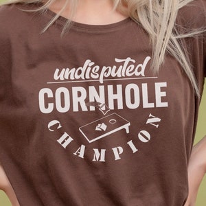 Undisputed Cornhole Champion SVG, Cornhole svg, Cornhole board, tailgating game, svg files for cricut