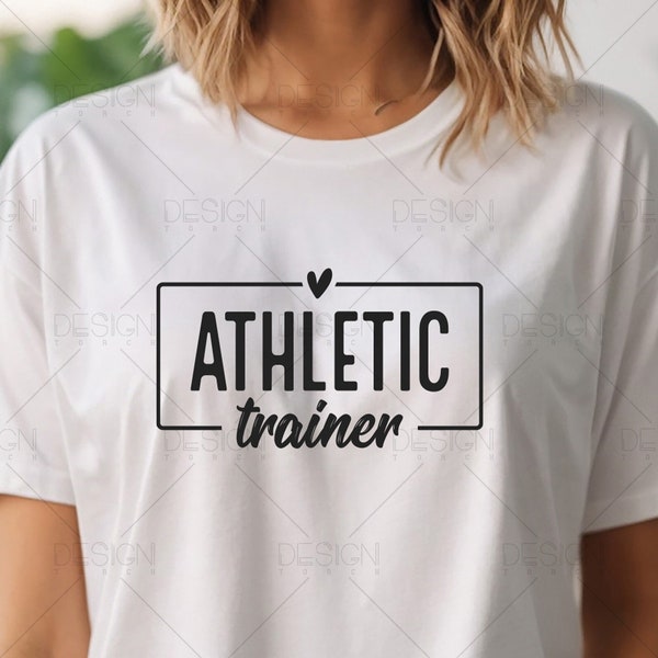 Athletic trainer Svg Png Files, Sport Medicine Svg, Sport Trainer svg, Athletic training gift