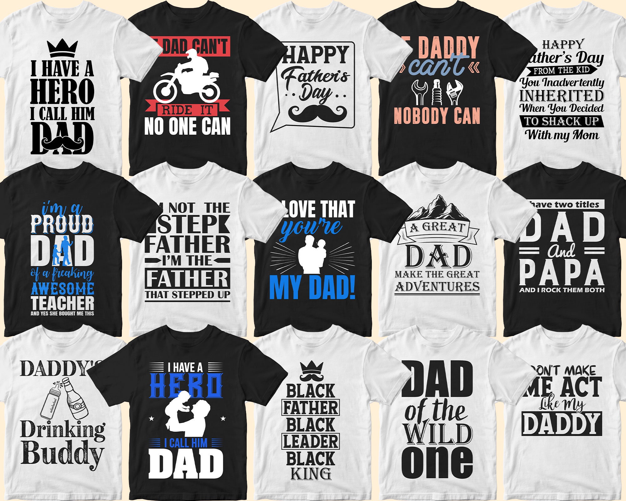 Father's Day Shirt Template