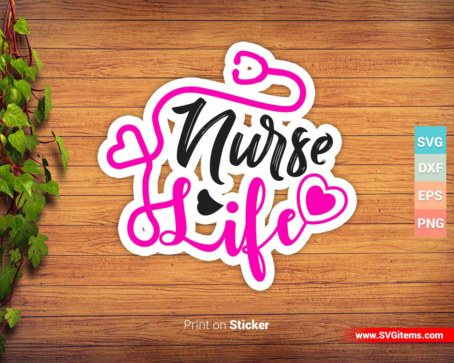 Download Nurse Life Bundle SVG Files for Cricut Silhouette Nurse svg | Etsy