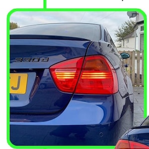 E90 LCI Reverse Light Upgrade for BMW 3 Series Tint Overlays