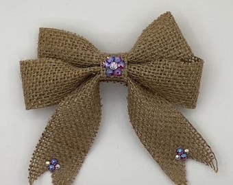 Swarovski Stickad Rosett