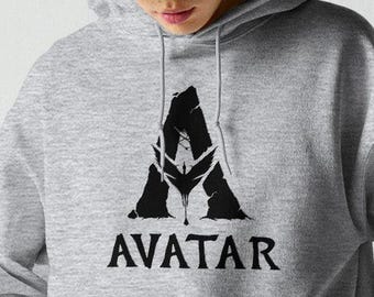 Avatar Hoodie Vintage Avatar 2 Shirt Sweatshirt Na'vi Hoody Pullover The Avatar Pandora Sweater James Cameron Science Fiction Movie Inspired