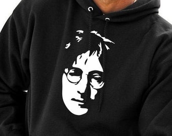 John Lennon Hoodie T-Shirt Unisex Die Beatles-Shirt Yoko Ono Sänger Paul McCartney TributeLivercover Stellen Sie sich Song Aktivistin vor