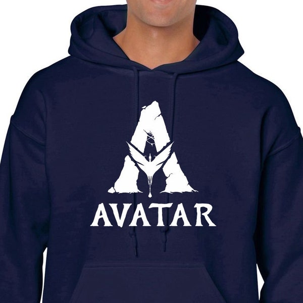 Avatar Hoodie Vintage Avatar 2 Shirt Sweatshirt Na'vi Hoody Pullover The Avatar Pandora Sweater James Cameron Science Fiction Movie Inspired