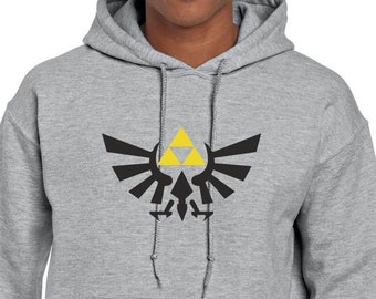 Legend of Zelda Hoodie Triforce Unisex Video Game Sweatshirt Breath of the Wild Shirt Princess Zelda Link Japan Anime Hyrule Ocarina of Time