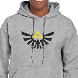 Legend of Zelda Hoodie Triforce Unisex Video Game Sweatshirt Breath of the Wild Shirt Princess Zelda Link Japan Anime Hyrule Ocarina of Time