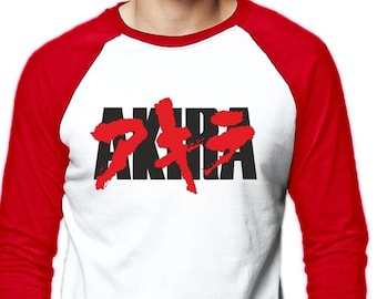 Akira Anime アキラ T-Shirt Short Long Baseball Manga Gift Shirt Kaneda Tetsuo Japanese Animated Apocalyptic Cyberpunk Katsuhiro Otomo Neo Tokyo