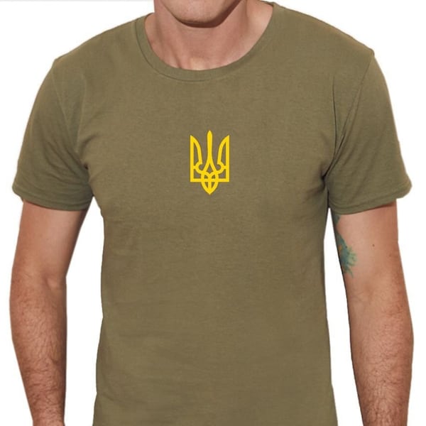 Slava Ukraini T-Shirt Ukraine Coat of Arms Support Ukraine T-Shirt Fight like Ukrainian Flag Shirt Peace in Ukraine Stand With Ukraine